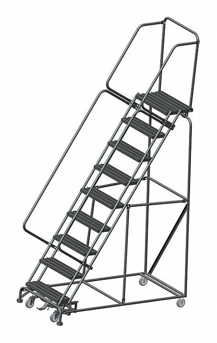Lockstep Rolling Ladder Steel 90 In.H