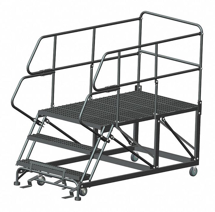 M8923 Roll Work Platform Steel Single 30 In.H