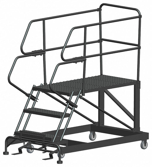 M8923 Roll Work Platform Steel Single 30 In.H