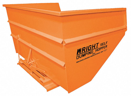 F1334 Self Dumping Hopper Orange 7 000 lb