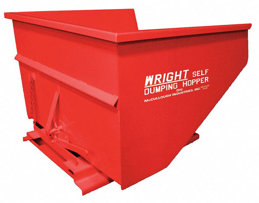 F1347 Self Dumping Hopper Red 6 000 lb