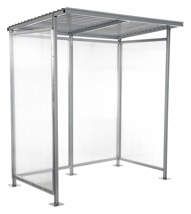Smoking Shelter 49.4 x84 x75.3 in Slope