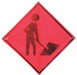 Workers Ahead Traffic Sign 36 x 36 