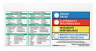 HMIG Label 6 in H 6 in W Paper PK100