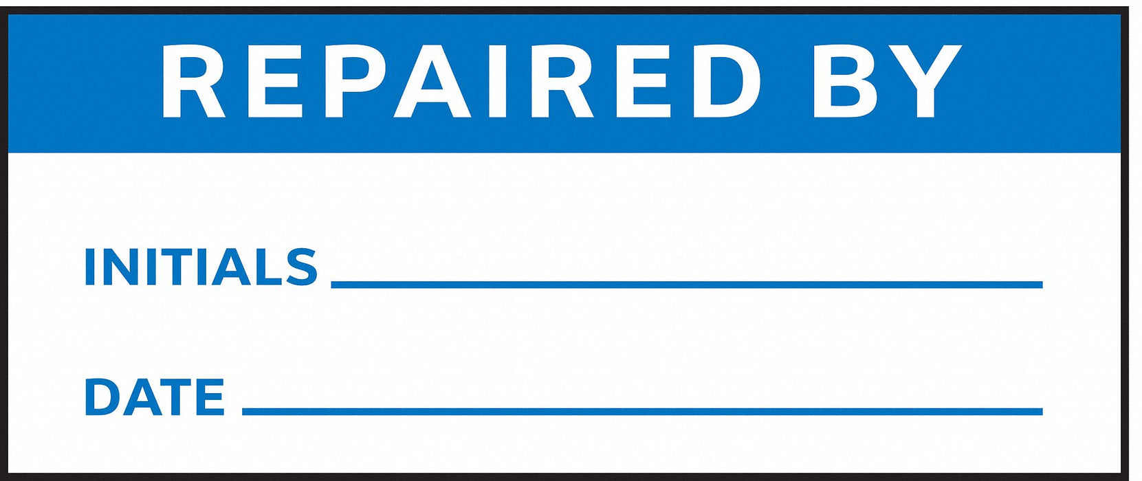 Inspection Label ENG Maintenance PK225
