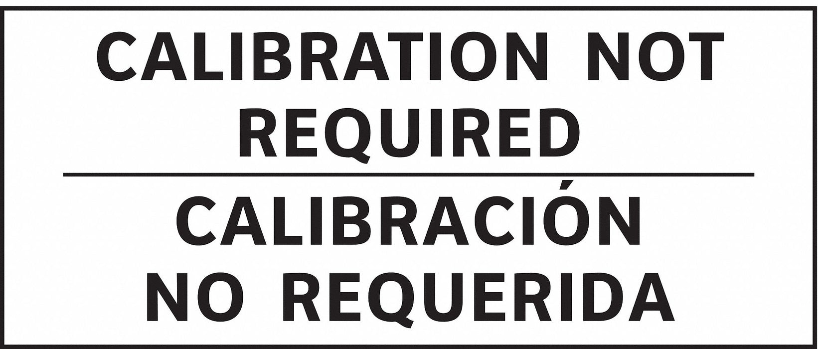 CalibrationLabel White Polyester PK225