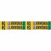 Pipe Marker Ammonia 1 1/8in H 7in W