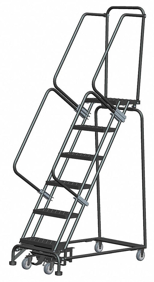 Lockstep Rolling Ladder Steel 60 In.H