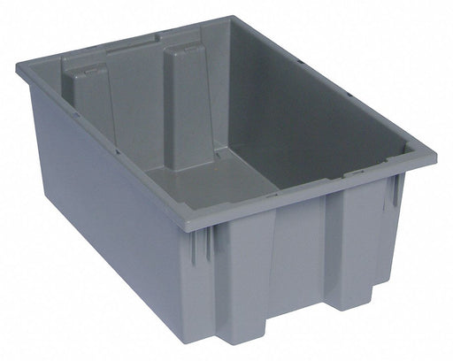 E1882 Stckng NstngTote 19.5inL 13.5inW Gray
