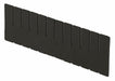 Divider Black Polyethylene 4 7/16 in