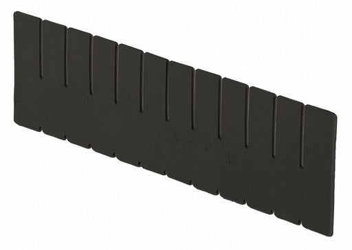 Divider 4.5 in H 15.25 in L Black