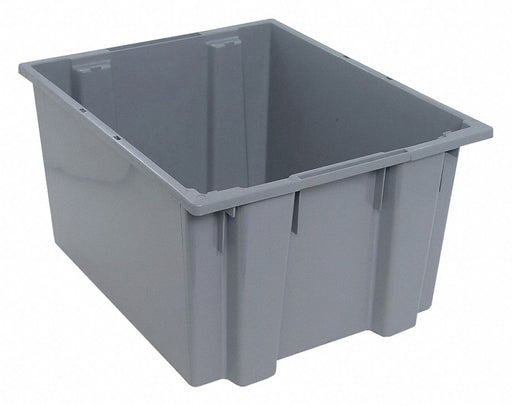 E1884 Stckng NstngTote 23.5inL 19.5inW Gray
