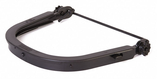 FaceShieldBracket Blk FiberMetal