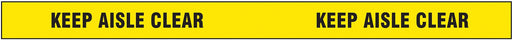 Floor Tape Black/Yellow 2 inx180 ft Roll