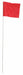 Marking Flag Red PVC 4 in H PK100