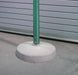 Portable Base Silver Concrete