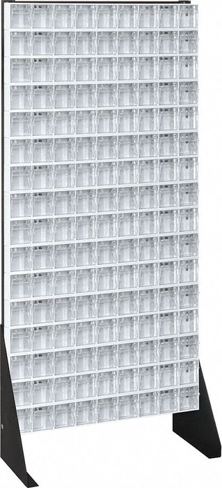 Bin Storage Rack Powder Coated 52 in