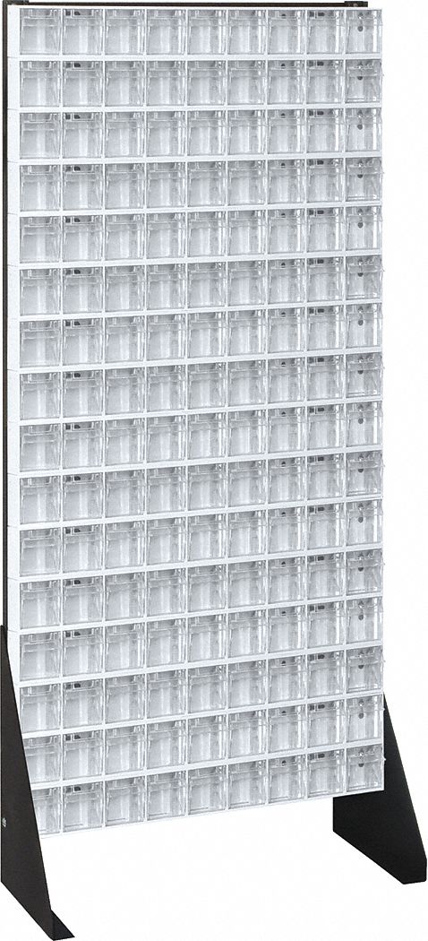 Bin Storage Rack Powder Coated 52 in