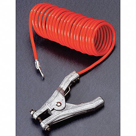Coil Ground Wire Hand Clp Terminal 10ft