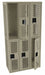 Wrdrb Lckr 2x3Lckr Sand 72 x36 x18 Assm