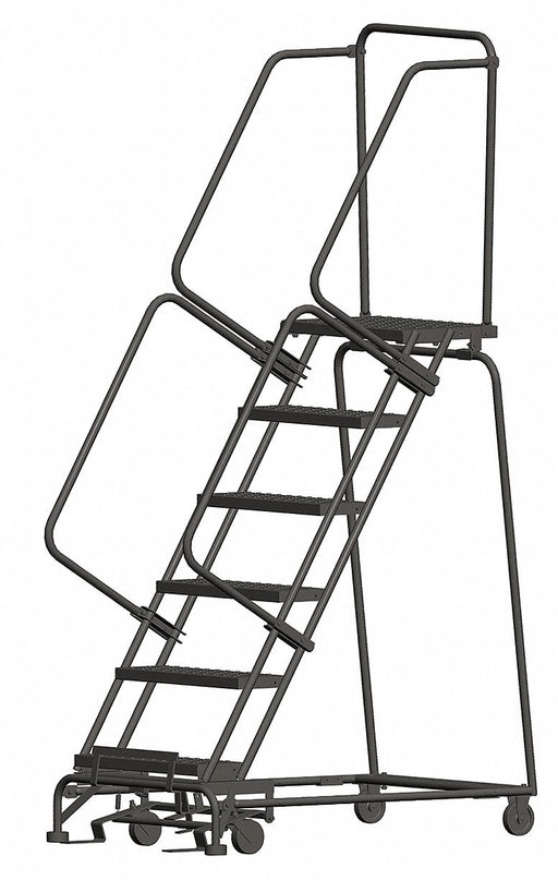 Lockstep Rolling Ladder Steel 60 In.H