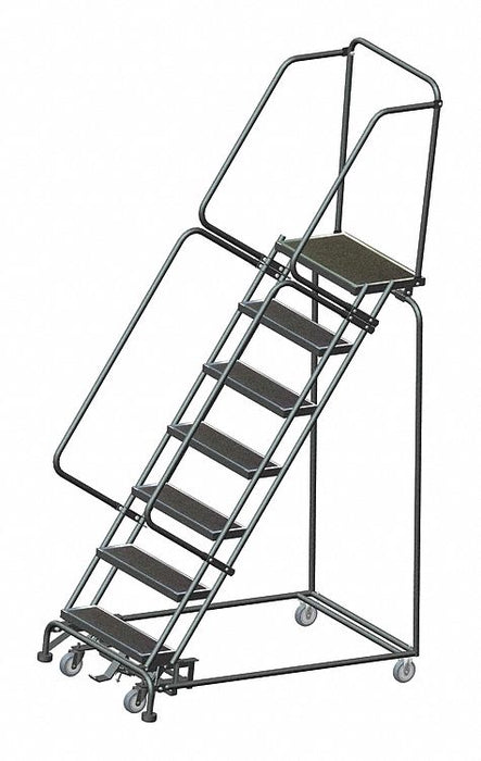 Slope Lockstep Roll Ladder Steel 70 In.H
