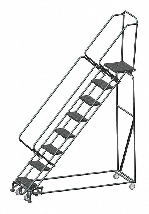 Lockstep Rolling Ladder Steel 80 In.H