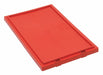 E1887 Lid Red Polyethylene 16 in