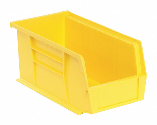 F0600 HangandStackBin 10.875inL 5.5inW Plastic