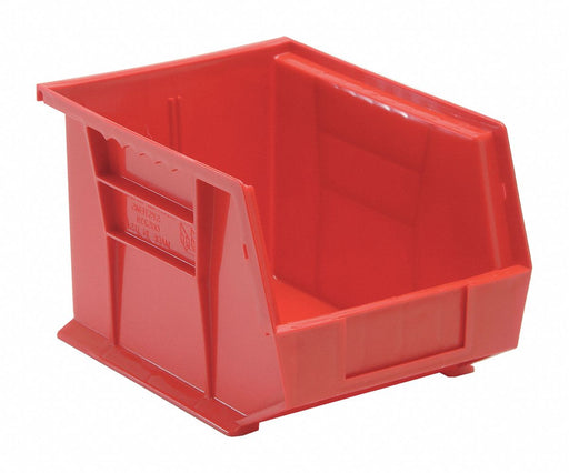 F0604 HangandStackBin 10.75inL 8.25inW Plastic