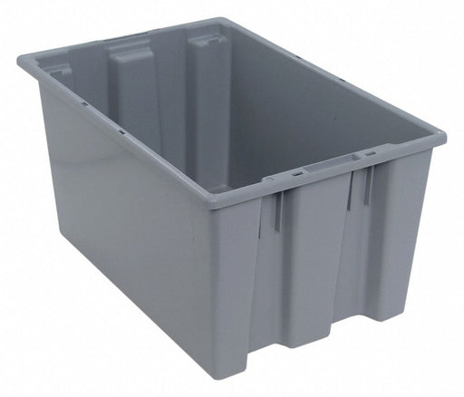 E1885 Stckng NstngTote 23.5inL 15.5inW Gray