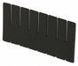 Divider Black Polyethylene 4.4 in