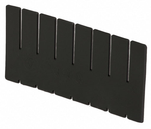 Divider 4.375 in H 9.625 in L Black