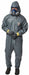 Hooded Coverall Elastic Green XL