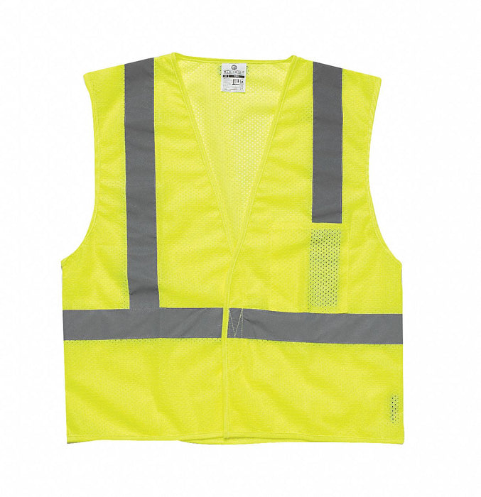 E6630 High Visibility Vest Class 2 3XL Lime