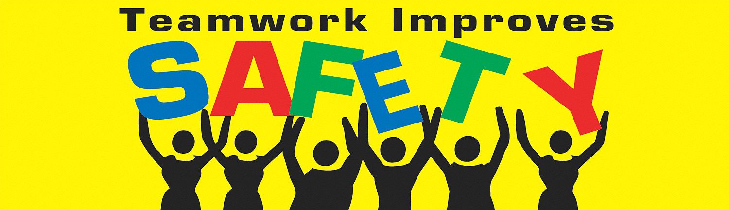 Safety Banner 28in x 96in Poly Sheeting