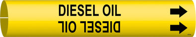 Pipe Marker Diesel Oil 13/16in H 4/5in W