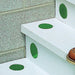 Floor Tape Green 4 inx2 in Circle PK50