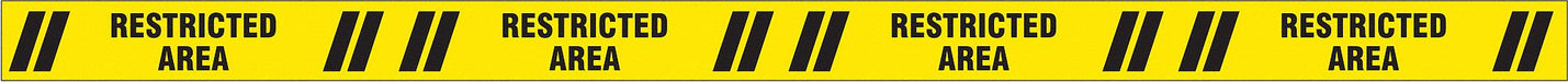 Floor Tape Black/Yellow 3 inx60 ft Roll