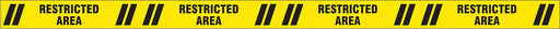 Floor Tape Black/Yellow 3 inx60 ft Roll