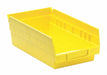 F0614 ShelfBin 11.625inL 6.625inW Plastic