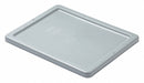 Lid 15.625 in W Plastic Gray
