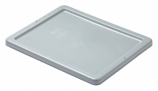 Lid 15.625 in W Plastic Gray