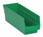 F0613 ShelfBin 11.625inL 4.125inW Plastic