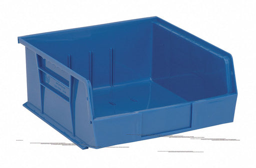 F0603 Hang and Stack Bin Blue PP 5 in