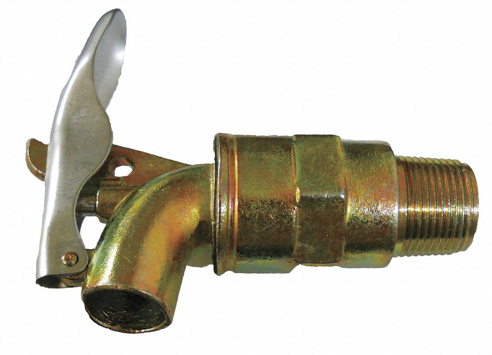 Barrel Faucet Die-Cast Alloy Gold NPT