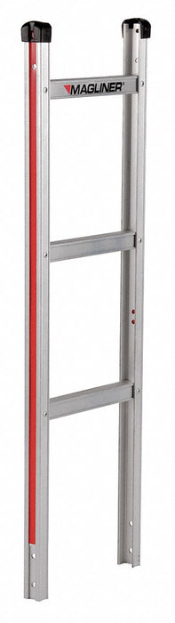 Straight Back Frame Steel Silver
