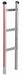 Straight Back Frame Steel Silver