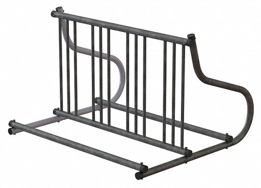 Bike Rack Silver Color 8 Cap. 42 W