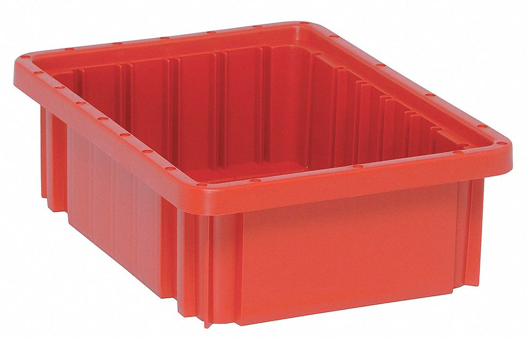 Divider Box Red Polypropylene 12